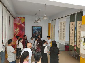 群英街道金秋書畫賞析會 筆墨傳情促交流